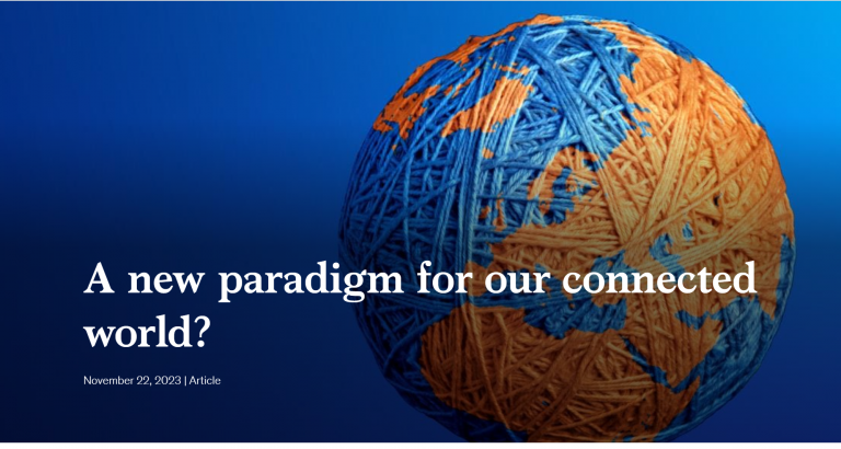 A new paradigm for our connected world?