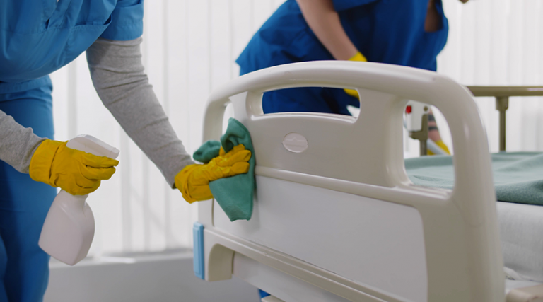 Avoiding Problems When Disinfecting Hospital Surfaces