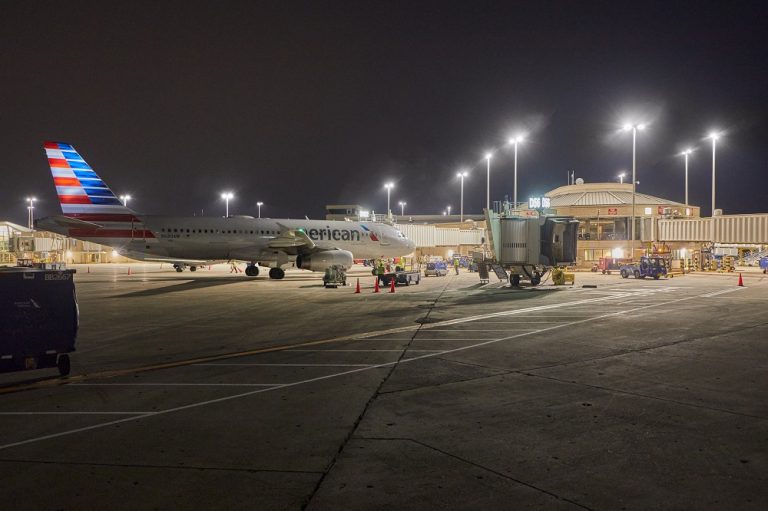 Exterior LED Lighting Upgrade Takes Off at Milwaukee Airport