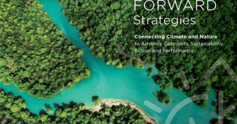 The climate and nature crises call for planet-forward strategies