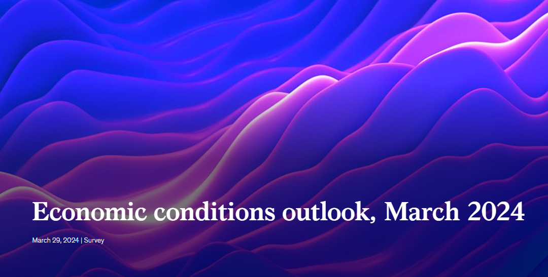 Economic conditions outlook, March 2024