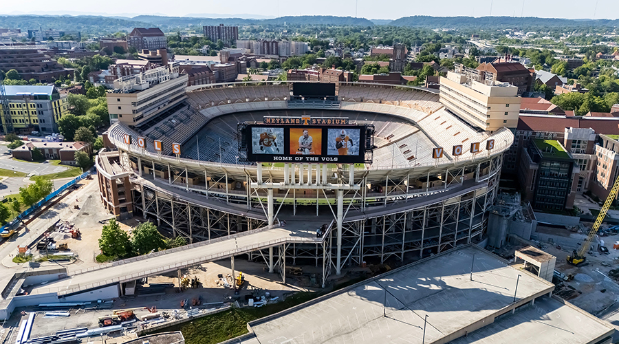 College Football Stadiums Upscale Renovations and Amenities