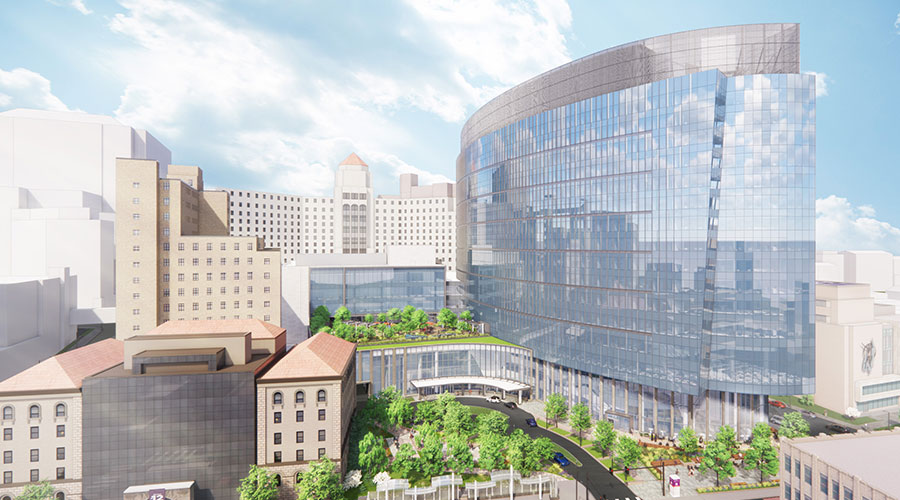 UPMC Presbyterian Tower Project Reaches Construction Milestone