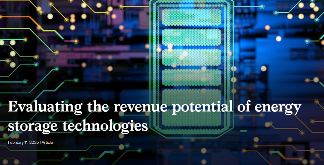 Evaluating the revenue potential of energy storage technologies