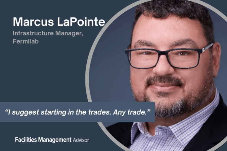 Faces of Facilities: Marcus LaPointe on the Value of Skilled Trades