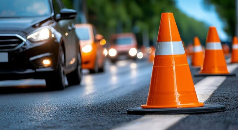 Training crews to work safely around traffic