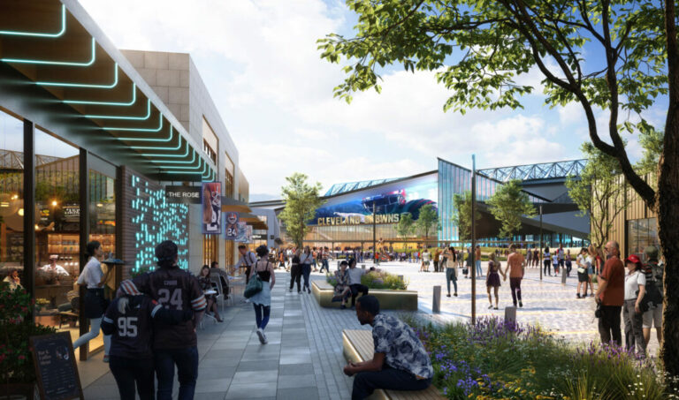 Ohio Sets Aside $600M for Cleveland Brown’s $2.4B Stadium Plan