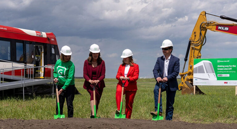 Calgary’s $6B Green Line LRT SE breaks ground