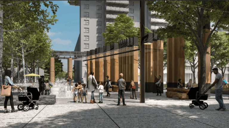 Eau Claire Plaza reopens with new public spaces