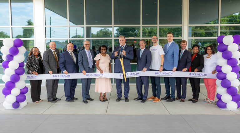 ECU Health Behavioral Health Hospital Hosts Ribbon-Cutting Ceremony for New Facility