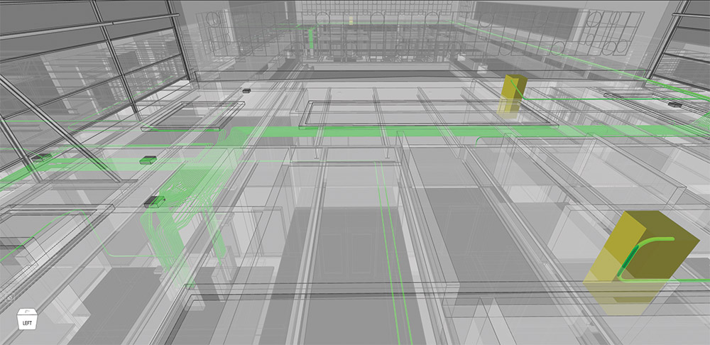 AI took the project Revit model