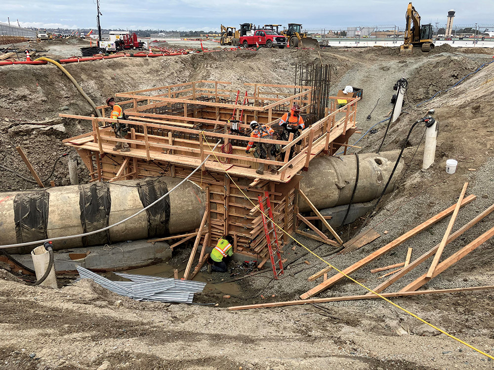San Diego Airport construction