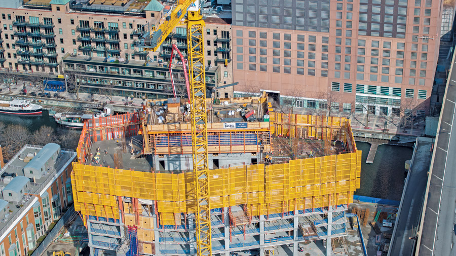 tight urban site