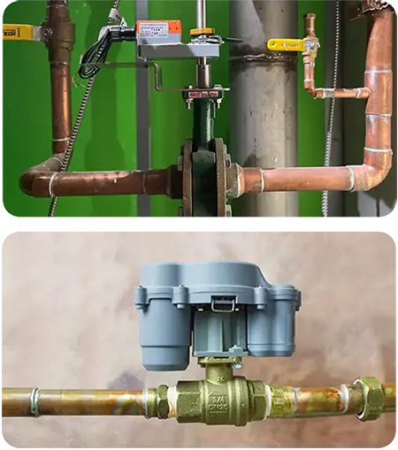 Water-leak detection sensors.